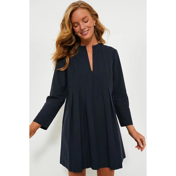 TUCKERNUCK Navy Luella Dress NWT Size XS - Picture 1 of 11